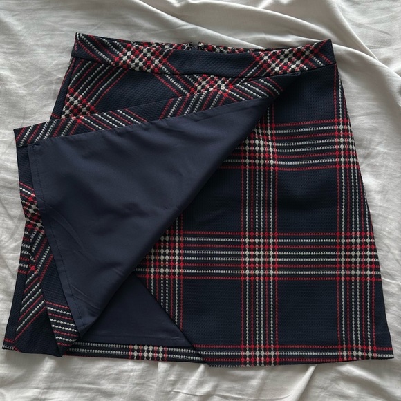 Halogen Plaid Mini Skirt - Picture 2 of 6